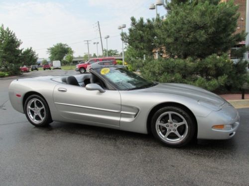 04 corvette convertible 6 speed f55 select ride