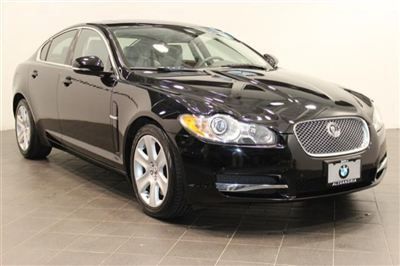 2011 jaguar xf black navigation moonroof rear view camera vision heated seats