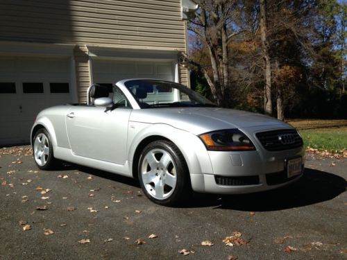 2001 audi tt quattro convertible 20921 original miles