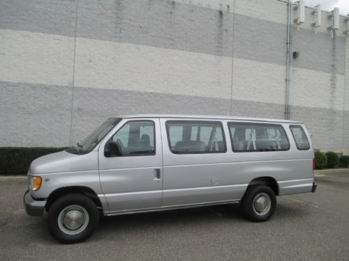 15 passanger extended window van low miles