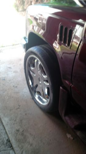 burgundy new interior fresh paint 24 inch rims, US $6,000.00, image 2