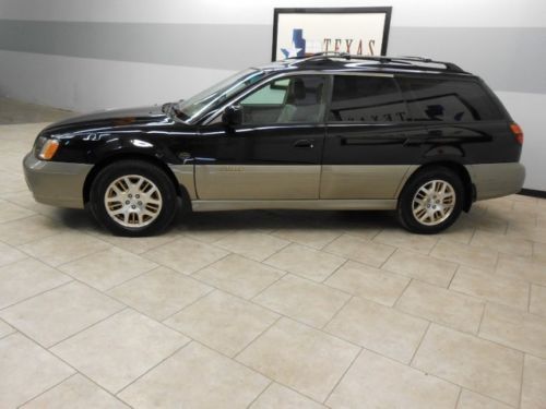 01 legacy outback ll bean edition awd leather sunroof finance texas