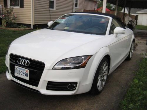 2012 audi tt roadster convertible 2.0l turbo awd s tronic 6 speed automatic