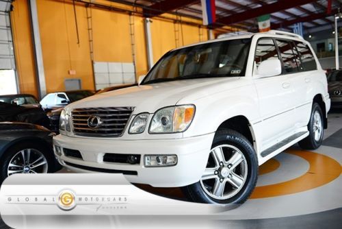 06 lexus lx470 mark-levinson nav moonroof rear-cam rear-ent