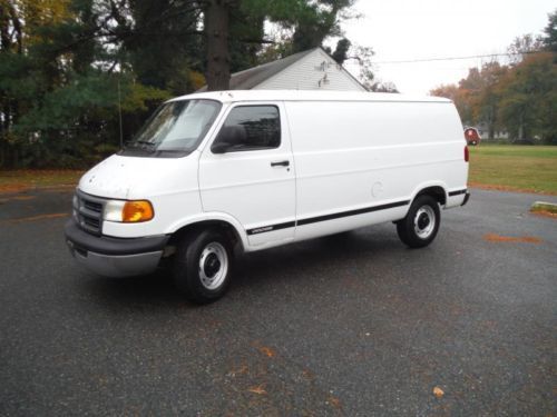 2001 dodge ram 3500 van cargo van runs good work ready no reserve