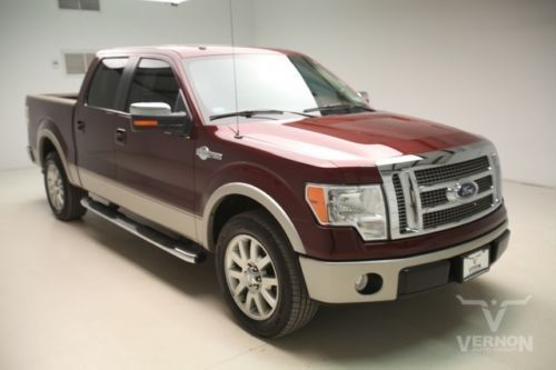 2010 king ranch crew 2wd navigation sunroof leather heated we finance 47k miles
