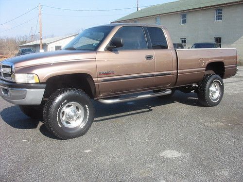 01 dodge ram 2500 slt plus 4x4 ho cummins 6 speed leather arizona tk no res