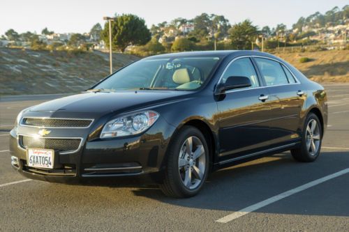 2012 chevrolet malibu lt sedan 4-door 2.4l black granite metallic