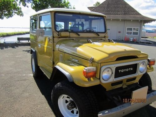 One owner low miles original land cruiser fj40 with ps and a/c