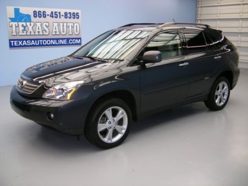 We finance!!!  2008 lexus rx 400h awd hybrid roof nav 2 tv&#039;s leather texas auto