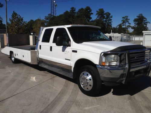 2002 Ford F-450 Lariat 7.3 Powerstroke Car Hauler Ramp Truck Rollback, US $29,995.00, image 5