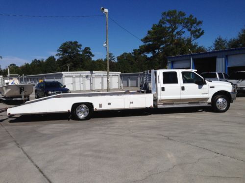 2002 Ford F-450 Lariat 7.3 Powerstroke Car Hauler Ramp Truck Rollback, US $29,995.00, image 6