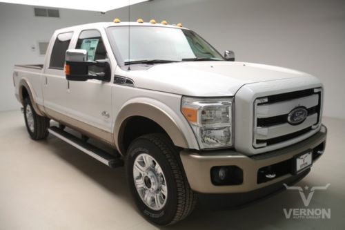 2013 king ranch crew 4x4 fx4 navigation sunroof leather heated 20s aluminum