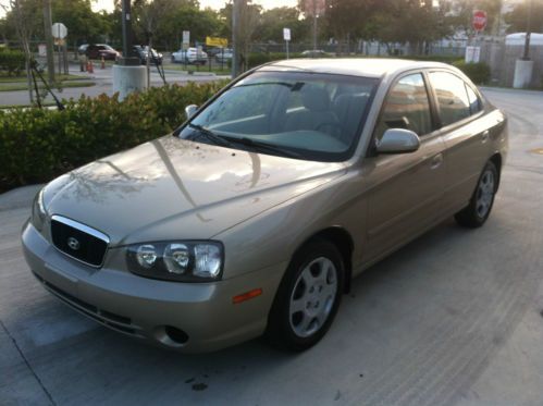 03 elantra gls - perfect carfax / autocheck - 100% florida car - only 39k miles!