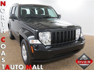 2012(12)liberty sport 4x4 fact w-ty only 26k miles black/gray keyless sirius mp3