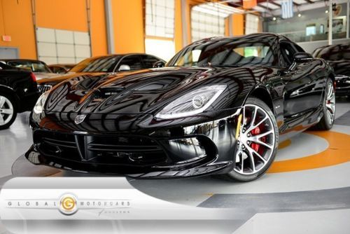 13 dodge srt viper gts manual harman-kardon nav rear-cam keyless 743-miles alloy