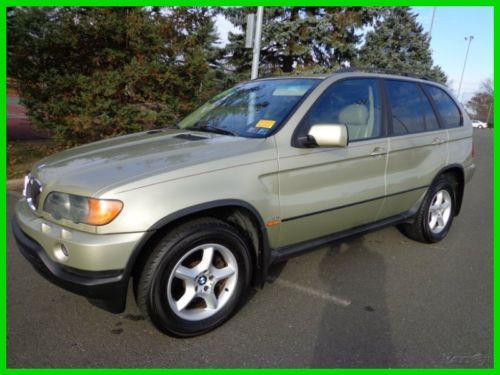 2003 bmw x5 awd leather sunroof v6 awd newer tires clean 1 own carfax no reserve