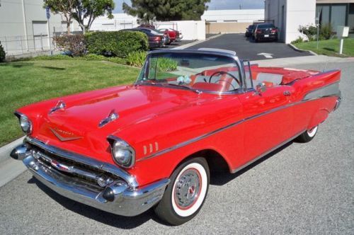 1957 chevrolet bel air convertible 2-door