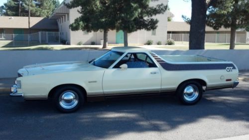 ** no reserve**1977 ford ranchero gt only 82k miles az truck