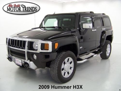 2009 hummer h3 h3x navigation dvd chrome wheels brushguard roof heated seats 56k