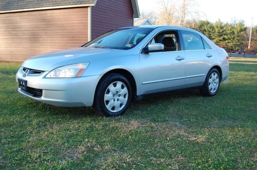 No reserve  2003 honda accord lx, 3.0 liter v6 engine, auto trans, one owner, cd