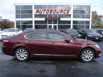 2008 lexus ls460 79k no reserve navi comfort pkg mark levinson loaded warranty!!