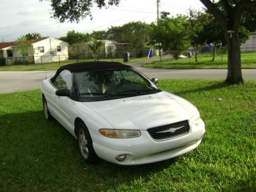 2000 chrysler sebring jxi convertible 2-door 2.5l