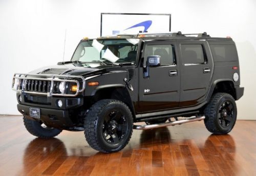 2007 hummer h2, rockstar wheels, nav, sunroof, spotless!