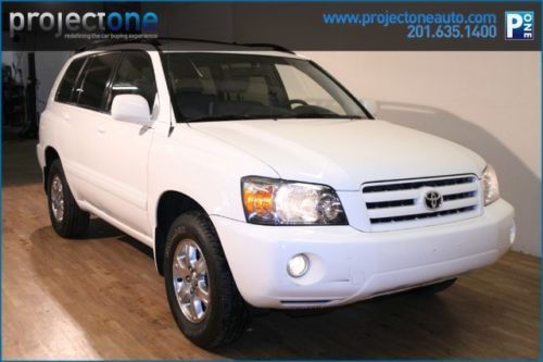 2006 toyota highlander white 27k miles