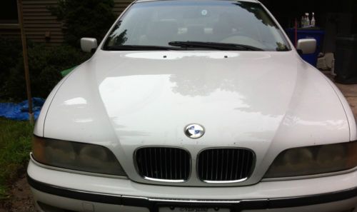 1997 bmw 540 i 540i automatic white 163k 5 series no reserve goes to high bidder