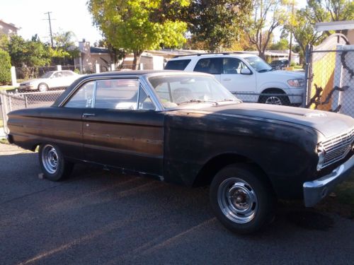 1963 1/2 ford falcon sprint and a 1963 ford futura parts car