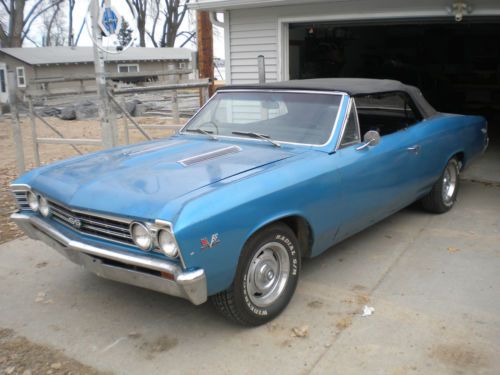 1967 chevelle convertible ss 396