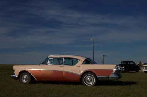 1957 buick roadmaster model 73, 4 door hardtop,v-8,55,56 limited