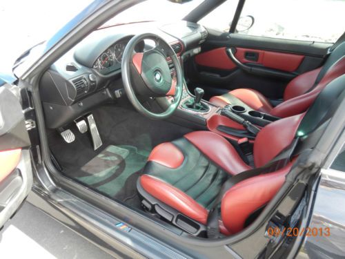 BMW 2000 M Coupe Black with Black/Red Interior, US $21,500.00, image 7
