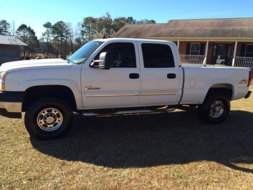 2007 chevrolet 2500hd 4x4 crew cab duramax diesel