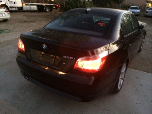 2007 bmw 550i base sedan 4-door 4.8l