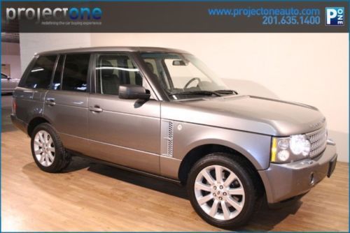 08 range rover sc 44k miles clean carfax nav gray hse sport