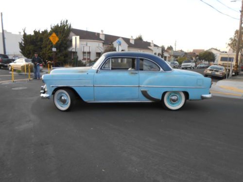 1953 chevy bel air 2 door california beauty