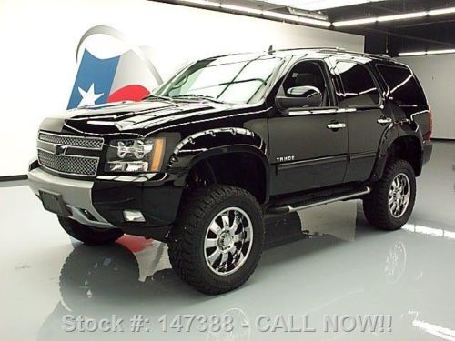 2011 chevy tahoe 4x4 z71 7 pass sunroof lifted 20&#039;s 23k texas direct auto