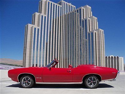 1969 pontiac gto convertible