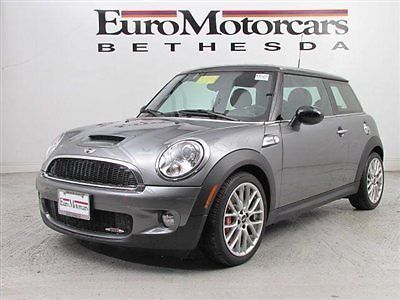Mini cooper s john cooper works leather dealer grey black sunroof pano financing