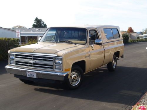 1987 chevrolet r-10 custom deluxe truck