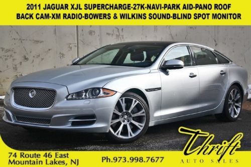 2011 jaguar xjl-27k-navigation-back cam-xm radio-bowers &amp; wilkins sound