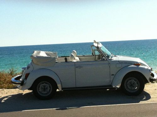 1979 volkswagen super beetle base convertible 2-door 1.6l