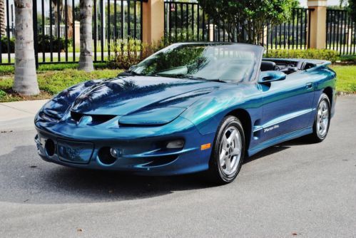 Absolutley mint 1998 pontiac firebird convertible very low reserve must see wow