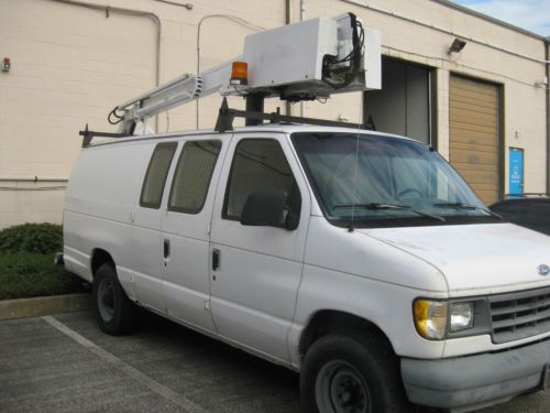 1992 7.3 diesel ford van econoline e250 e350 heavy duty bucket truck