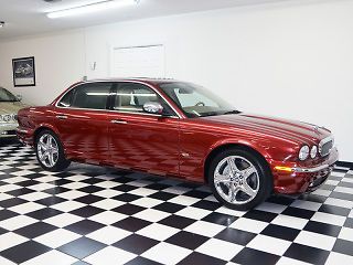 2007 jaguar super 8 sedan radiance red only 46k mi priced to sell carfax