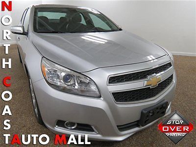 2013(13)malibu lt silver/black fact w-ty only 11k miles start lcd onstar xm mp3