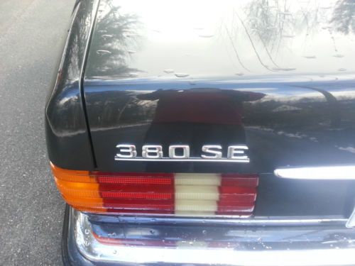 1985 Mercedes BENZ 380 SE ...LIKE NEW ..ANTIQUE...SHARP...RUNS 100%, image 8
