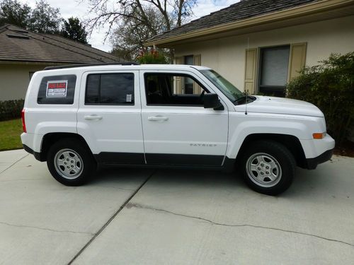 2011 jeep patriot sport sport utility 4-door 2.0l